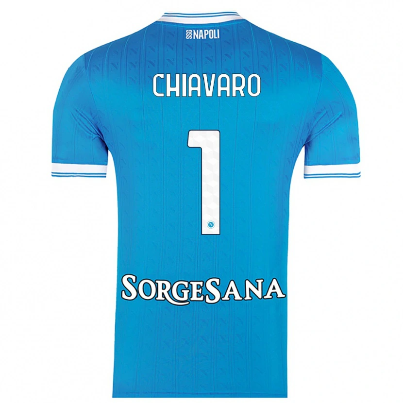 Danxen Men Kelly Chiavaro #1 Sky Blue White Home Jersey 2025/26 T-Shirt