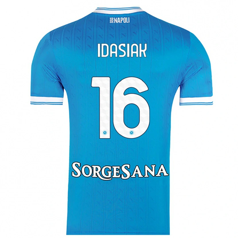 Danxen Men Hubert Idasiak #16 Sky Blue White Home Jersey 2025/26 T-Shirt