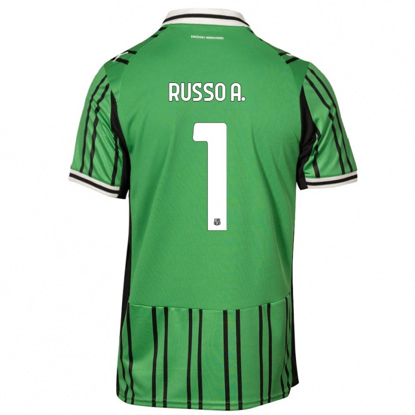 Danxen Men Alessandro Russo #1 Green Black Home Jersey 2025/26 T-Shirt