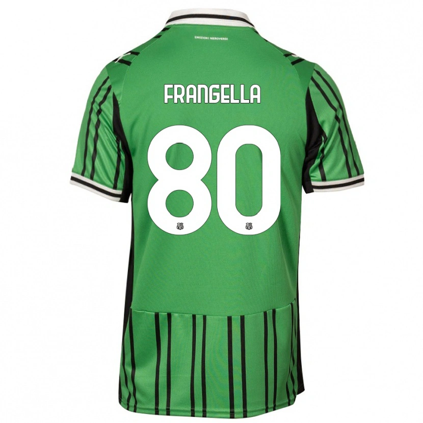 Danxen Men Christian Frangella #80 Green Black Home Jersey 2025/26 T-Shirt