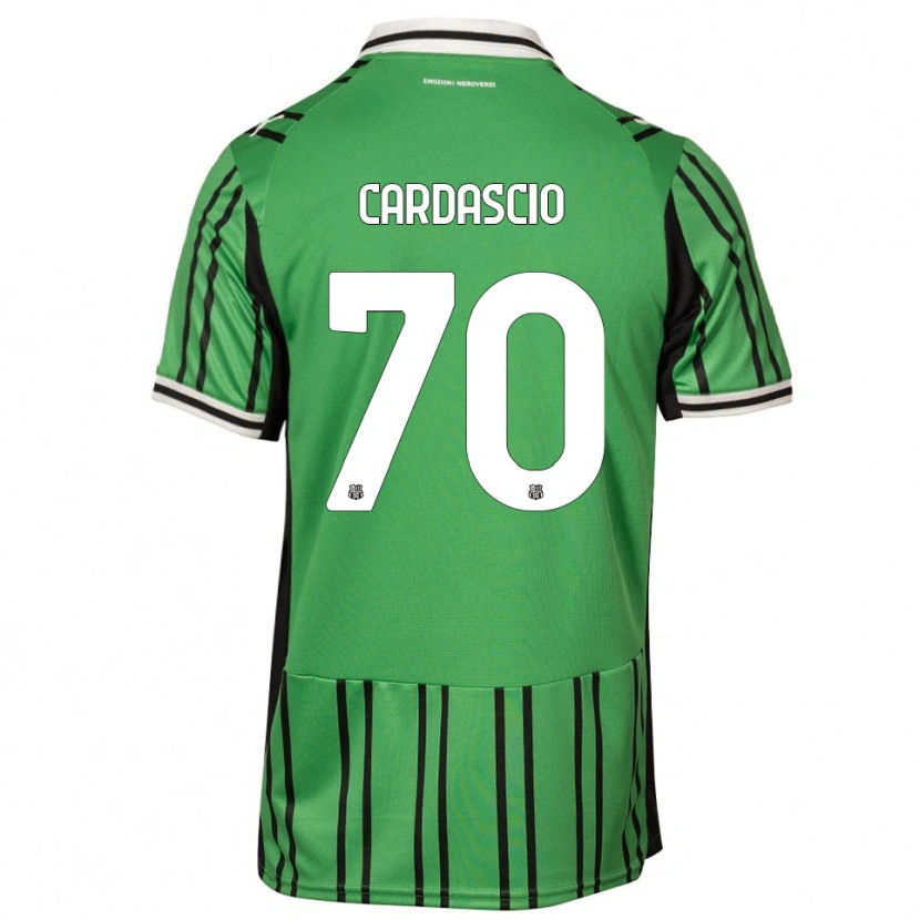 Danxen Men Alessandro Cardascio #70 Green Black Home Jersey 2025/26 T-Shirt