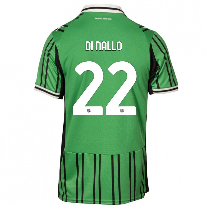 Danxen Men Erica Di Nallo #22 Green Black Home Jersey 2025/26 T-Shirt