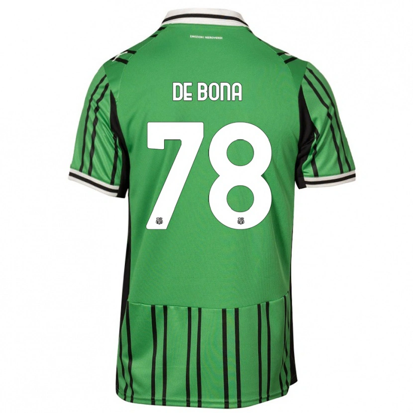Danxen Men Francesca De Bona #78 Green Black Home Jersey 2025/26 T-Shirt