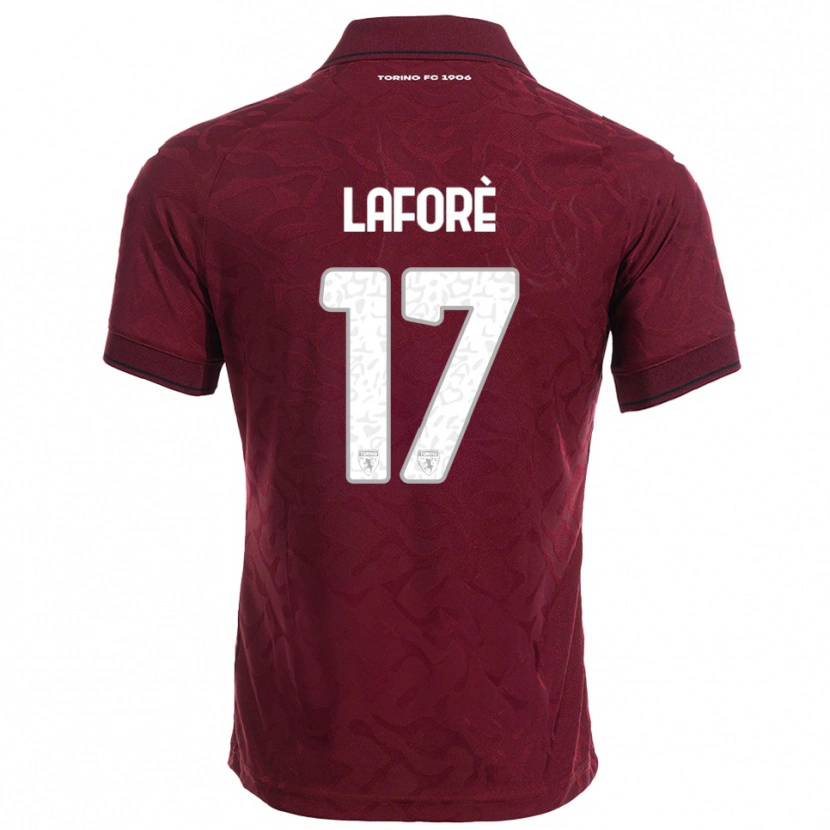 Danxen Men Bladis Laforè #17 Burgundy White Home Jersey 2025/26 T-Shirt