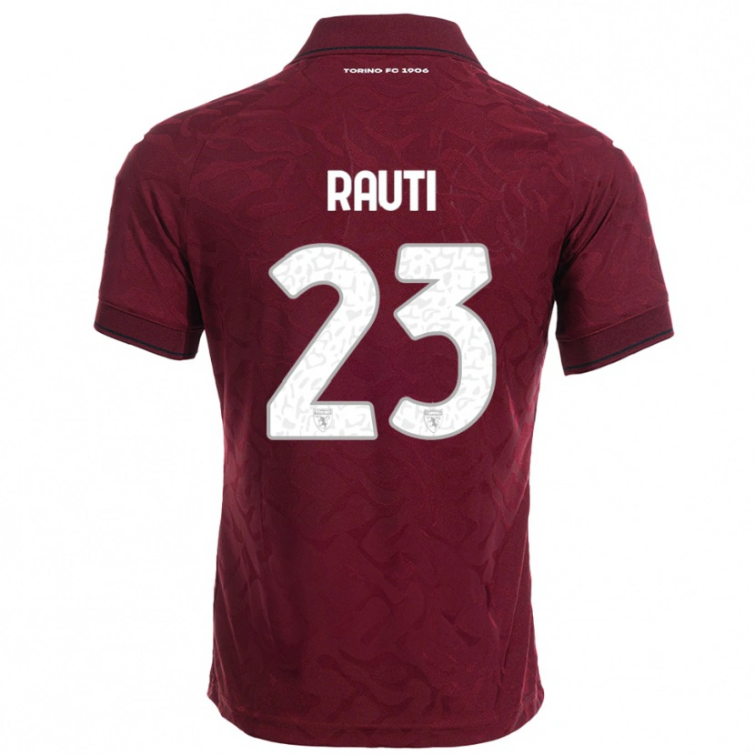 Danxen Men Nicola Rauti #23 Burgundy White Home Jersey 2025/26 T-Shirt