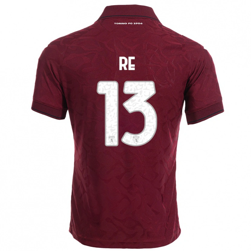Danxen Men Martino Re #13 Burgundy White Home Jersey 2025/26 T-Shirt