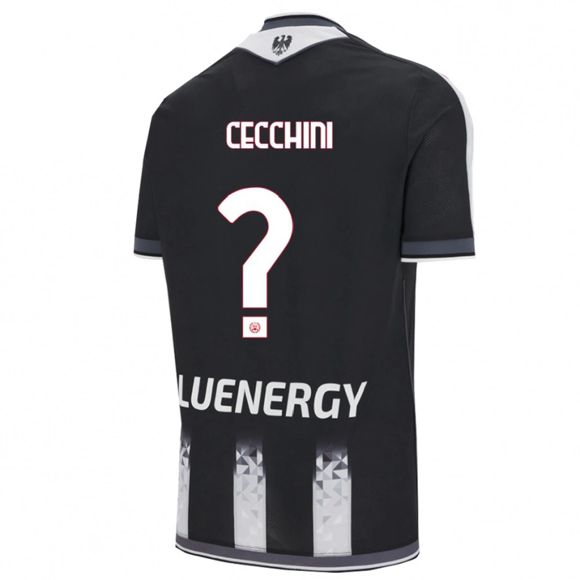 Danxen Men Giorgio Cecchini #0 Black White Home Jersey 2025/26 T-Shirt