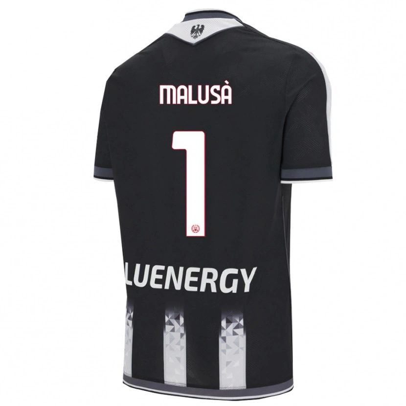 Danxen Men Joel Malusà #1 Black White Home Jersey 2025/26 T-Shirt