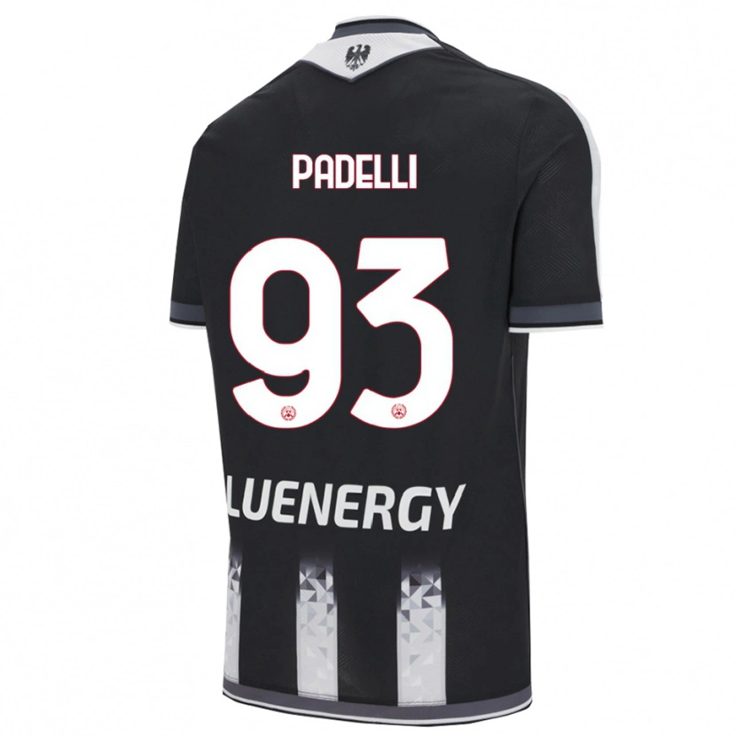 Danxen Men Daniele Padelli #93 Black White Home Jersey 2025/26 T-Shirt