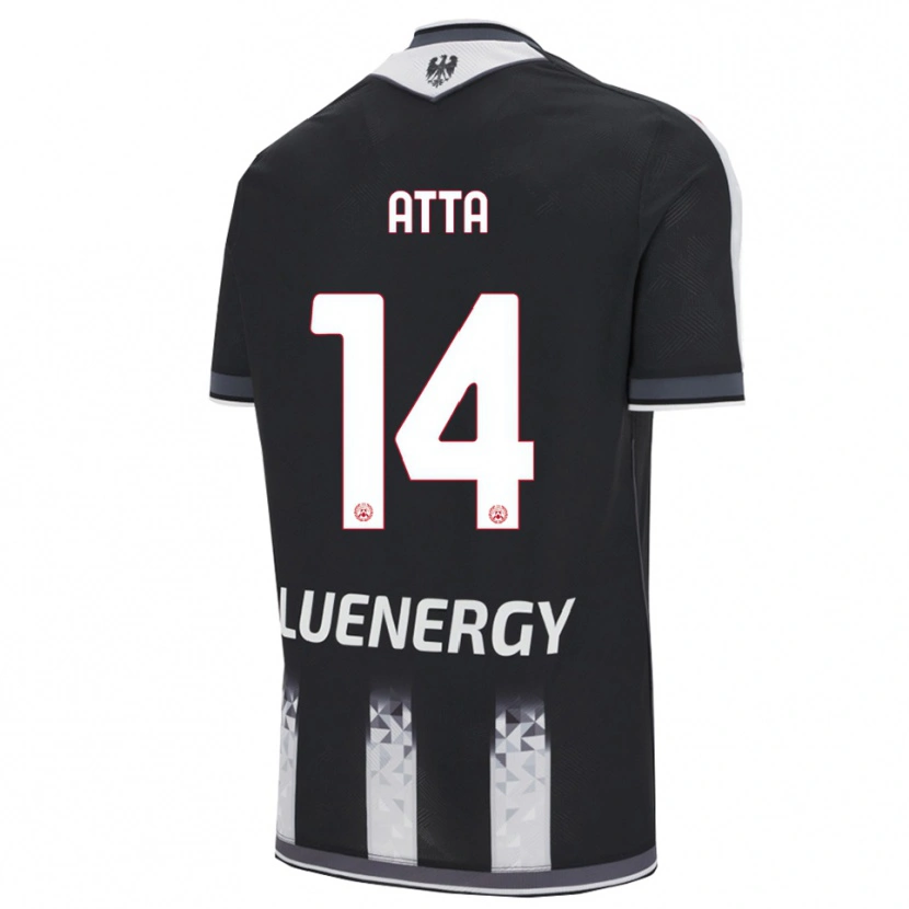 Danxen Men Arthur Atta #14 Black White Home Jersey 2025/26 T-Shirt