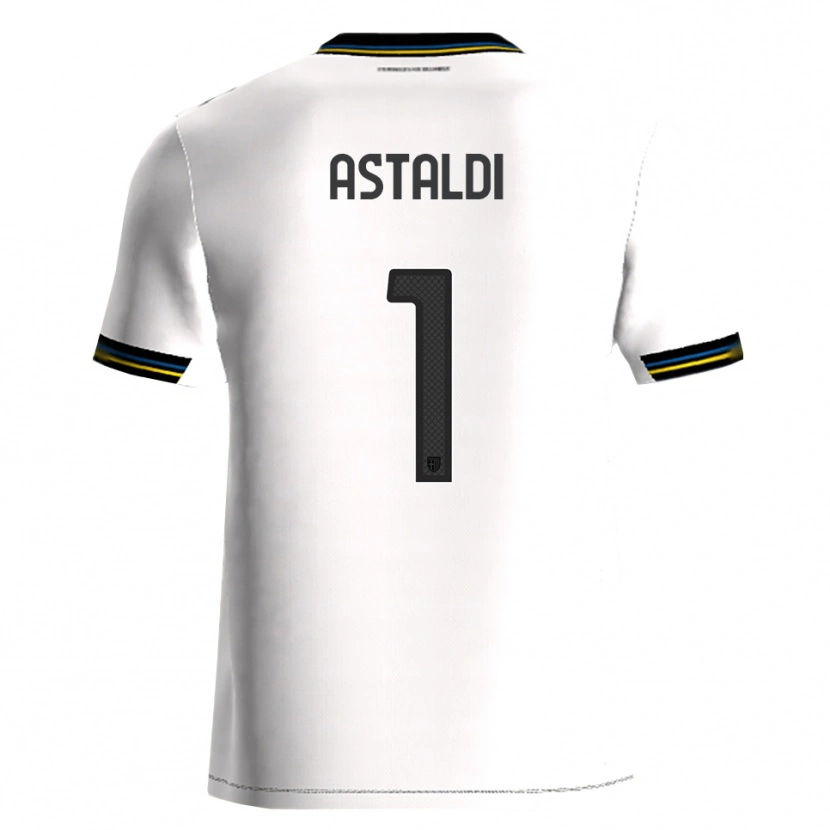 Danxen Men Gianluca Astaldi #1 White Black Home Jersey 2025/26 T-Shirt