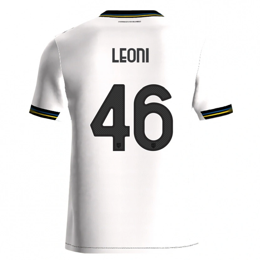 Danxen Men Giovanni Leoni #46 White Black Home Jersey 2025/26 T-Shirt