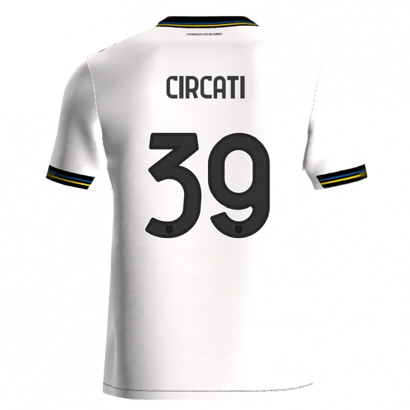 Danxen Men Alessandro Circati #39 White Black Home Jersey 2025/26 T-Shirt
