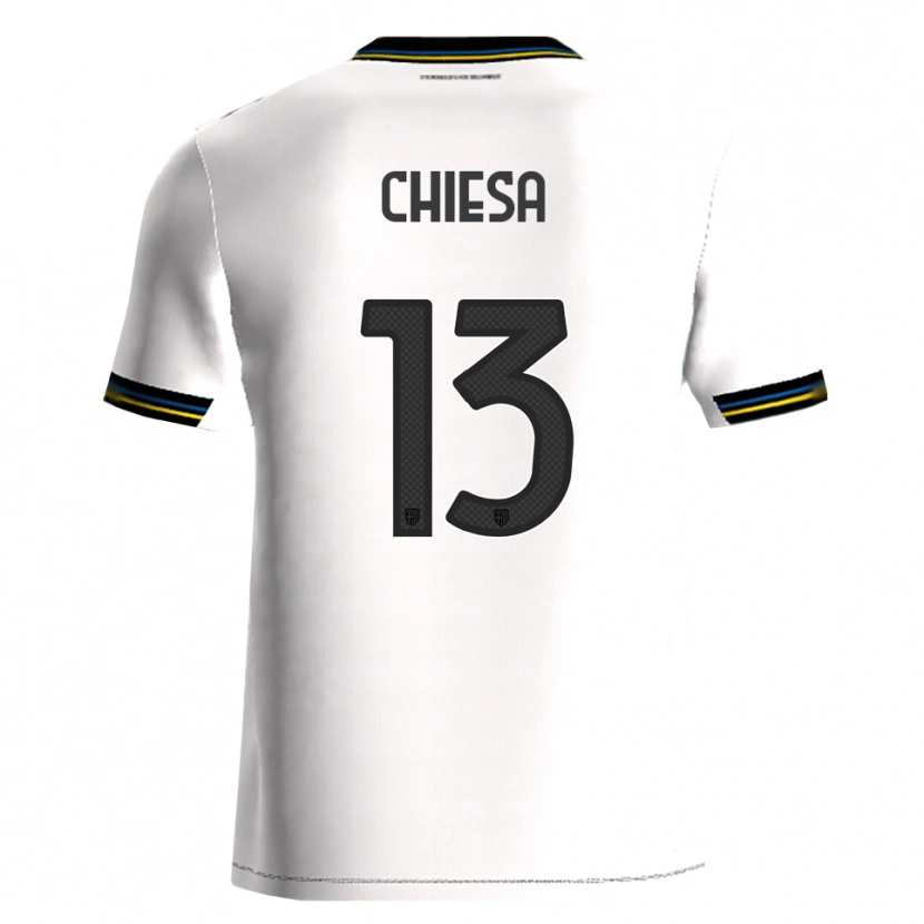 Danxen Men Riccardo Chiesa #13 White Black Home Jersey 2025/26 T-Shirt