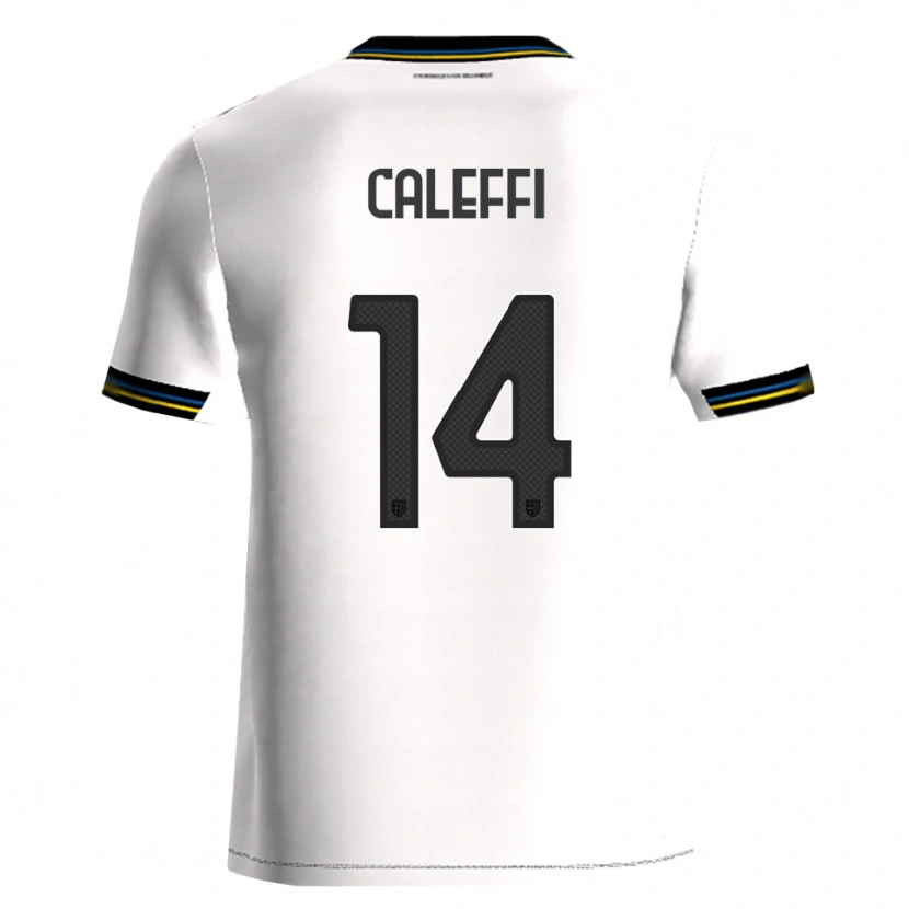 Danxen Men Riccardo Caleffi #14 White Black Home Jersey 2025/26 T-Shirt