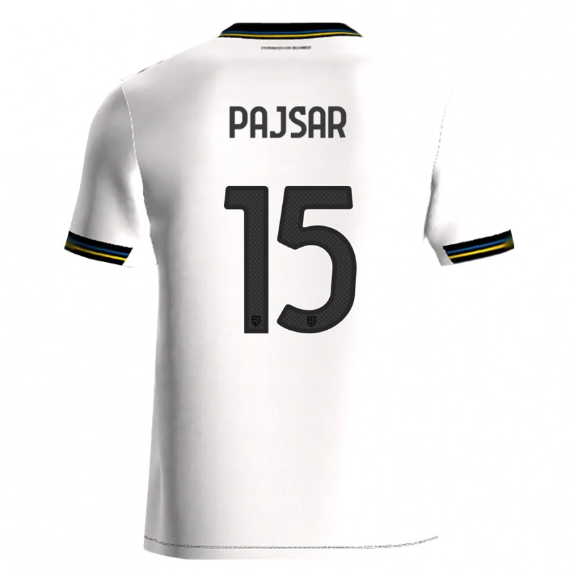 Danxen Men Karlo Pajsar #15 White Black Home Jersey 2025/26 T-Shirt