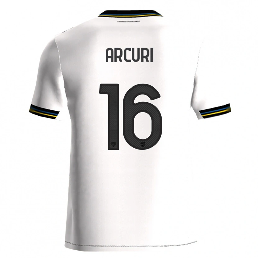 Danxen Men Francesco Arcuri #16 White Black Home Jersey 2025/26 T-Shirt