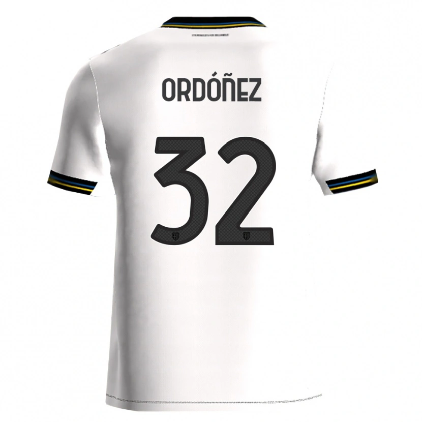 Danxen Men Christian Ordóñez #32 White Black Home Jersey 2025/26 T-Shirt