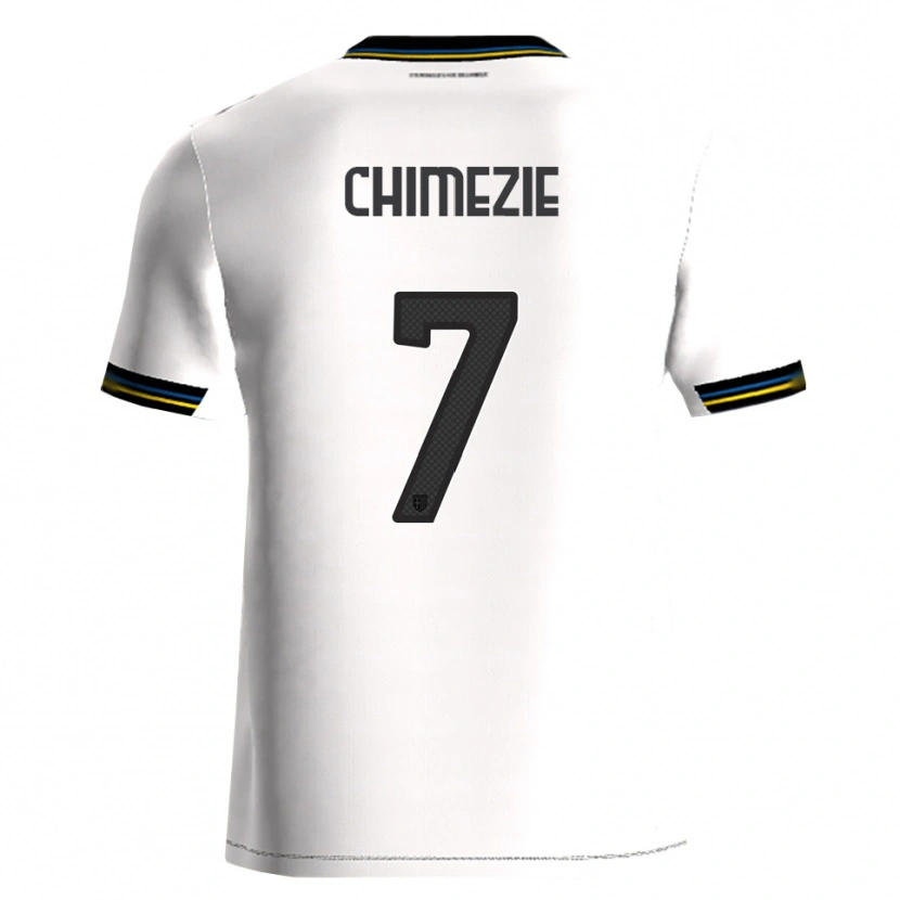 Danxen Men Giorgio Chimezie #7 White Black Home Jersey 2025/26 T-Shirt