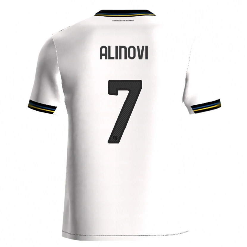 Danxen Men Filippo Alinovi #7 White Black Home Jersey 2025/26 T-Shirt