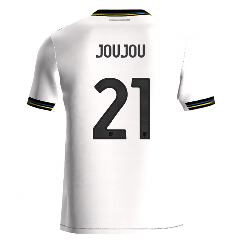 Danxen Men Antoine Joujou #21 White Black Home Jersey 2025/26 T-Shirt