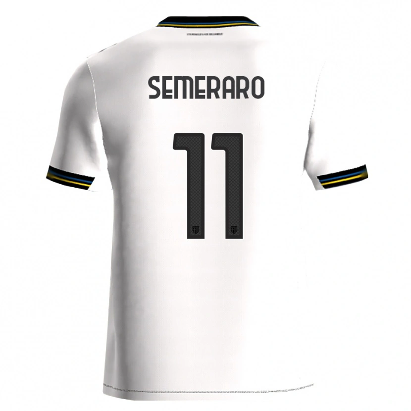 Danxen Men Riccardo Semeraro #11 White Black Home Jersey 2025/26 T-Shirt