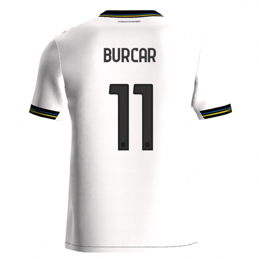 Danxen Men Andrija Burcar #11 White Black Home Jersey 2025/26 T-Shirt