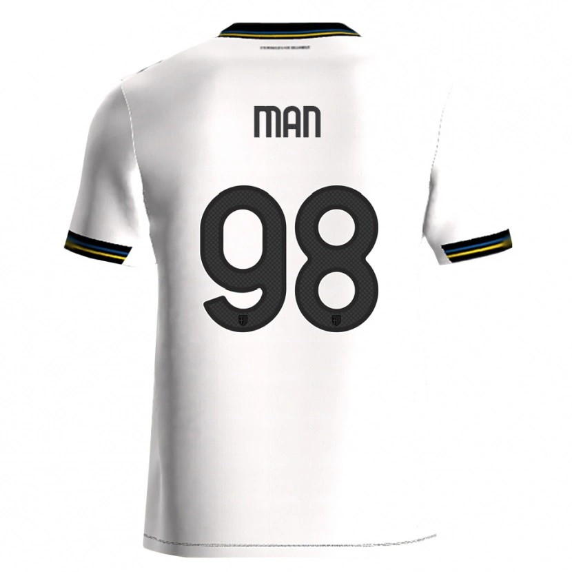 Danxen Men Dennis Man #98 White Black Home Jersey 2025/26 T-Shirt