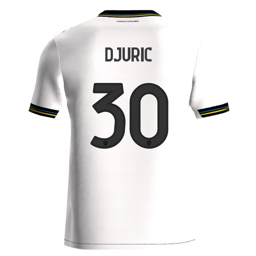 Danxen Men Milan Djuric #30 White Black Home Jersey 2025/26 T-Shirt