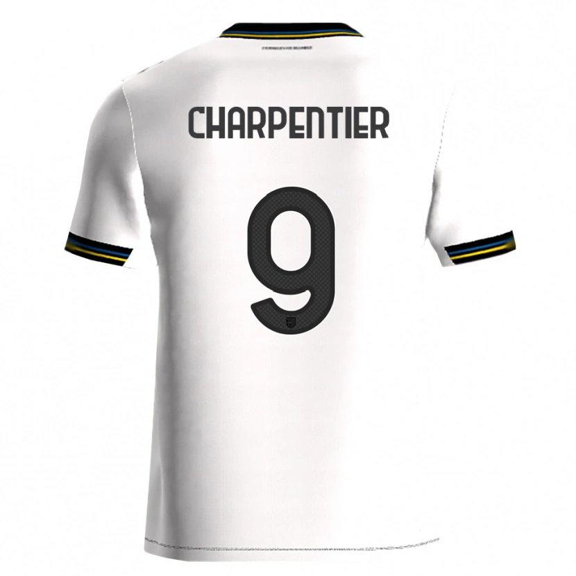 Danxen Men Gabriel Charpentier #9 White Black Home Jersey 2025/26 T-Shirt