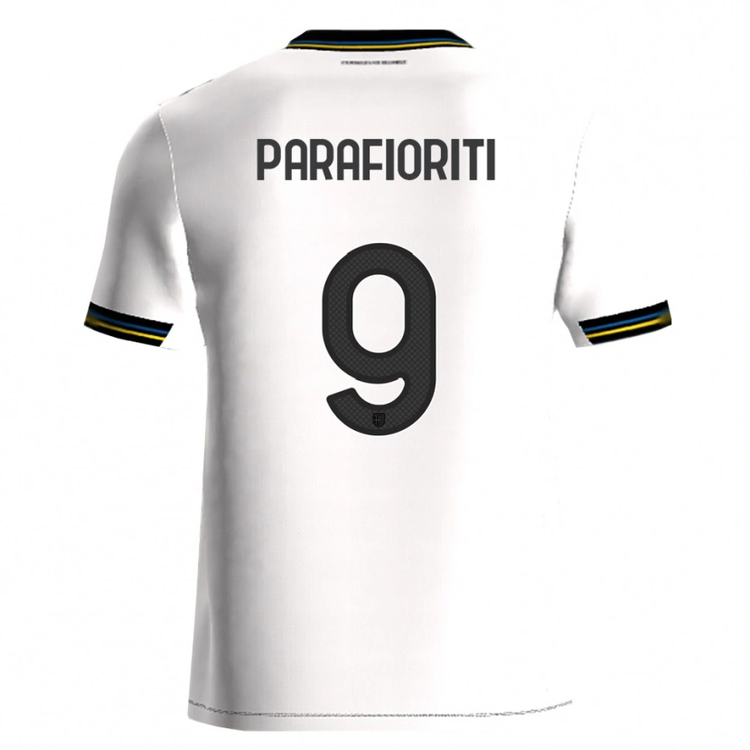 Danxen Men Giovanni Parafioriti #9 White Black Home Jersey 2025/26 T-Shirt