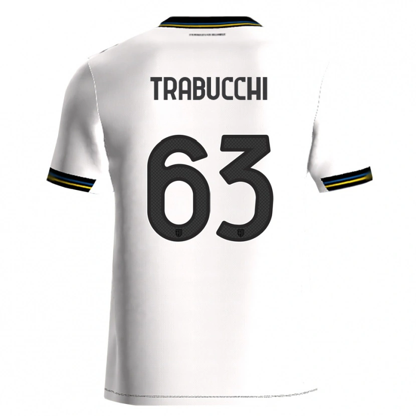 Danxen Men Nicolas Trabucchi #63 White Black Home Jersey 2025/26 T-Shirt