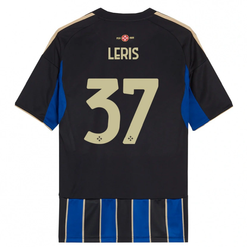 Danxen Men Mehdi Léris #37 Black Blue Home Jersey 2025/26 T-Shirt