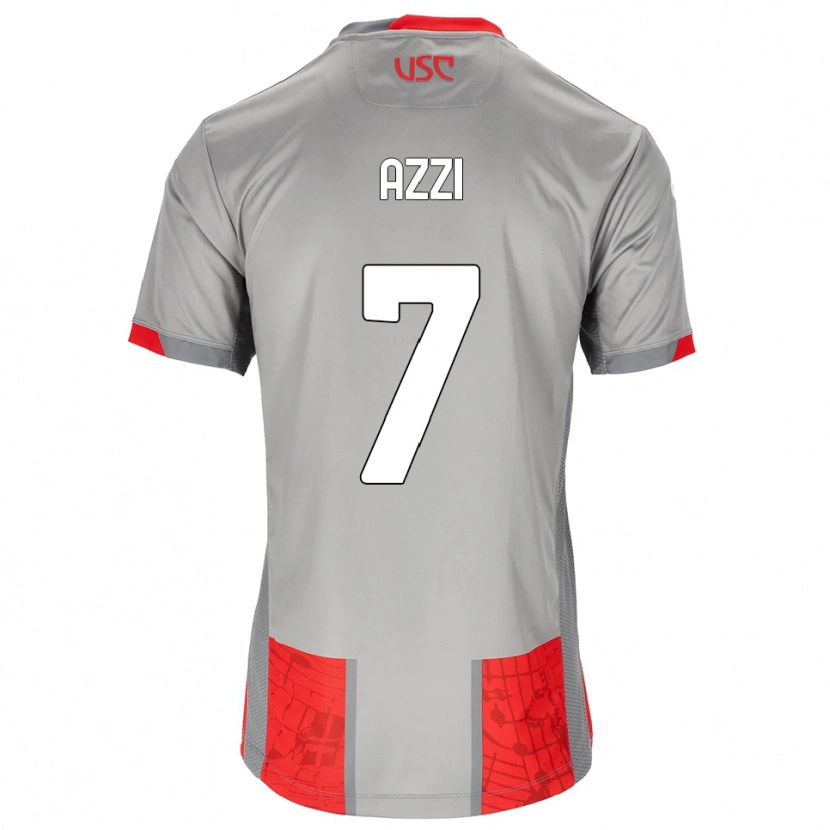 Danxen Men Paulo Azzi #7 Red Gray Home Jersey 2025/26 T-Shirt
