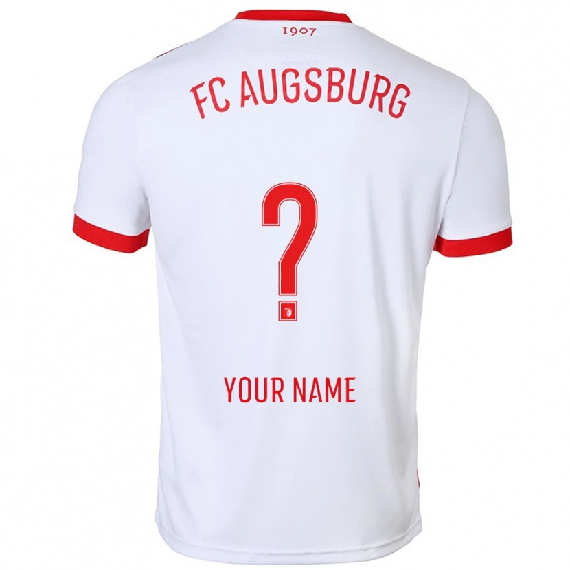 Danxen Men Your Name #0 White Red Home Jersey 2025/26 T-Shirt