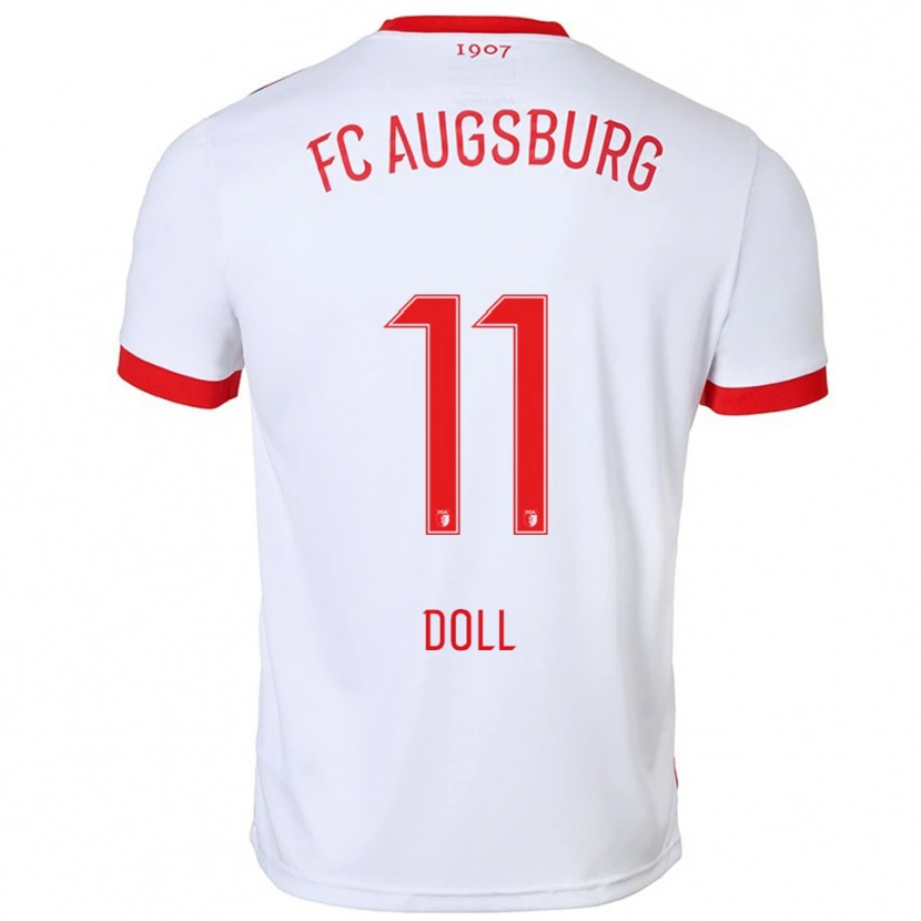 Danxen Men Lena Doll #11 White Red Home Jersey 2025/26 T-Shirt