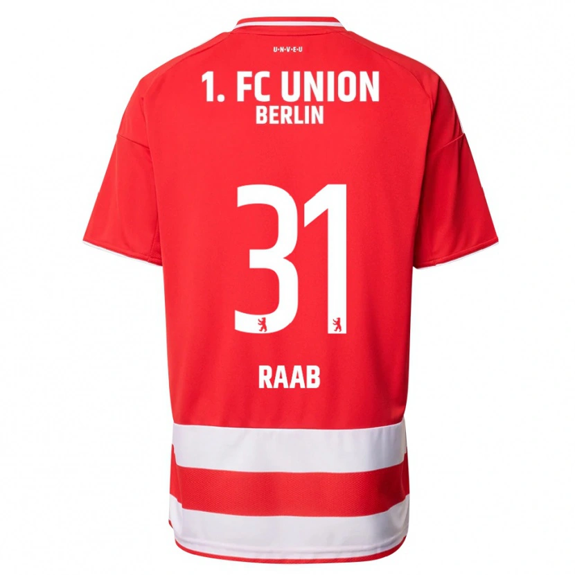 Danxen Men Matheo Raab #31 Red White Home Jersey 2025/26 T-Shirt