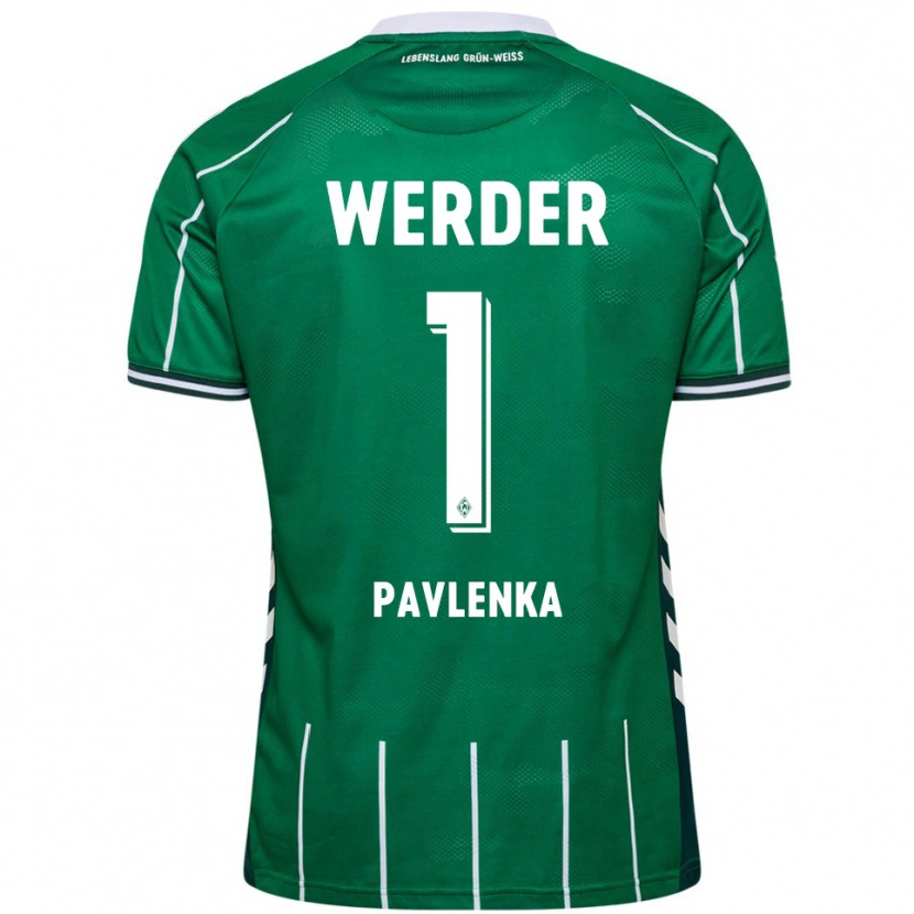 Danxen Men Jiri Pavlenka #1 Green White Home Jersey 2025/26 T-Shirt