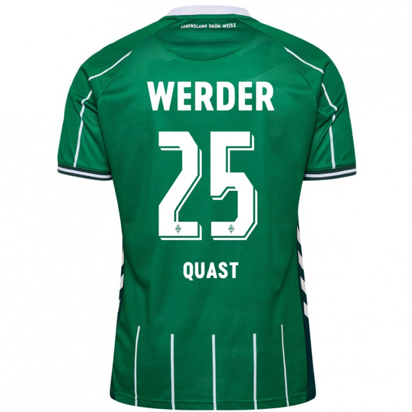 Danxen Men Soenke Quast #25 Green White Home Jersey 2025/26 T-Shirt