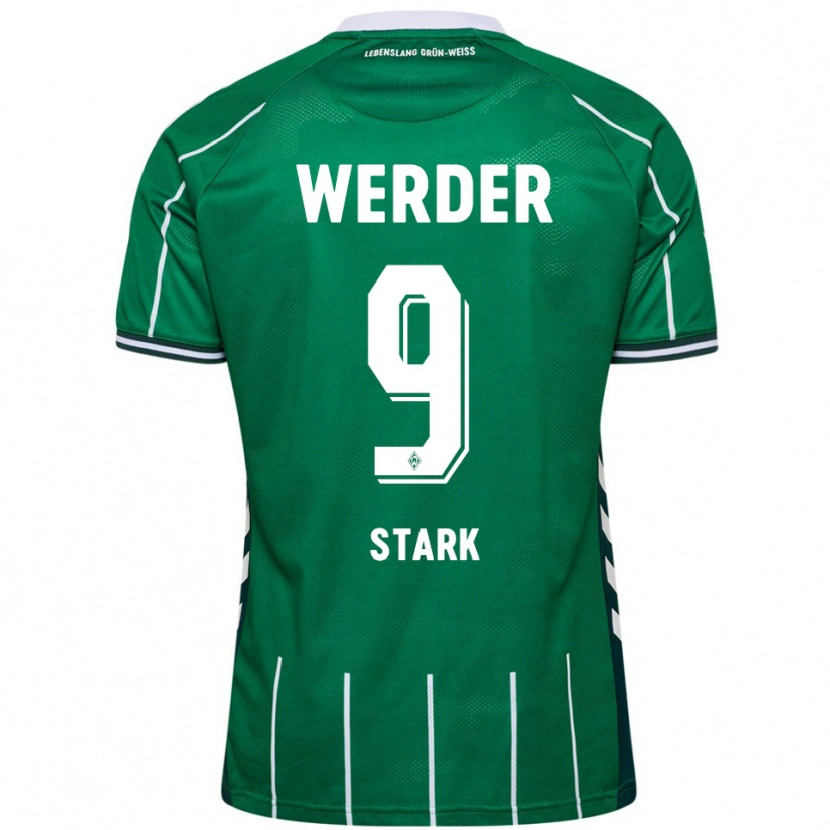 Danxen Men Christian Stark #9 Green White Home Jersey 2025/26 T-Shirt