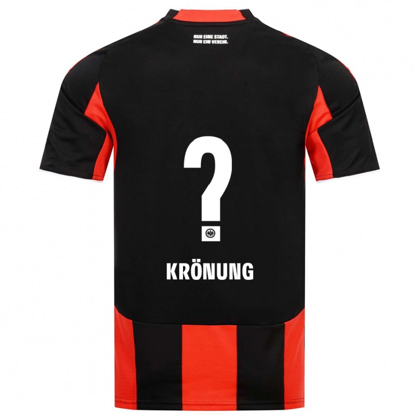 Danxen Men Marlon Krönung #0 Black Red Home Jersey 2025/26 T-Shirt