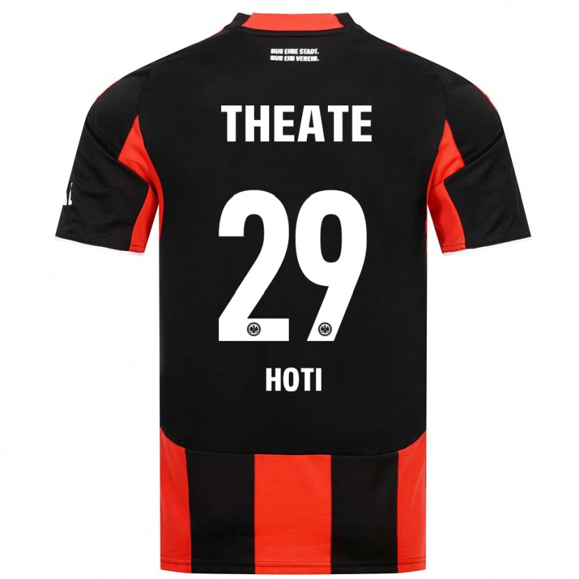 Danxen Men Leart Hoti #29 Black Red Home Jersey 2025/26 T-Shirt