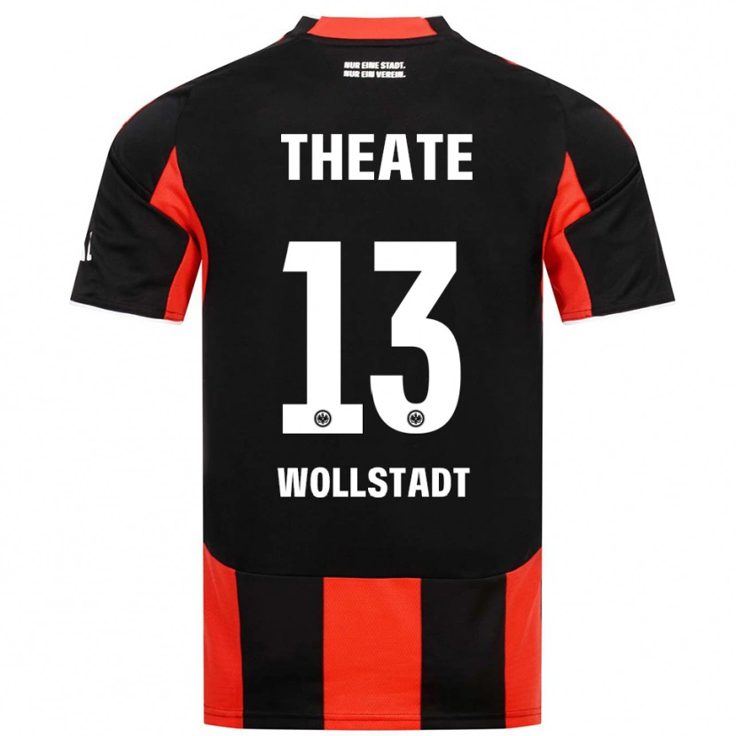 Danxen Men Fabio Wollstadt #13 Black Red Home Jersey 2025/26 T-Shirt