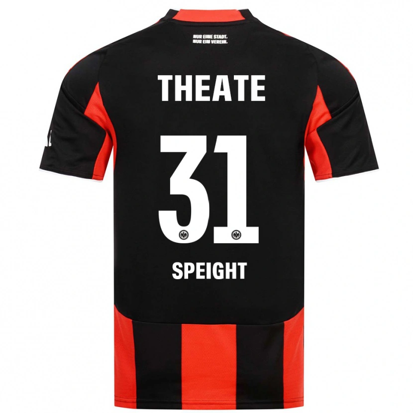 Danxen Men Benjamin Speight #31 Black Red Home Jersey 2025/26 T-Shirt