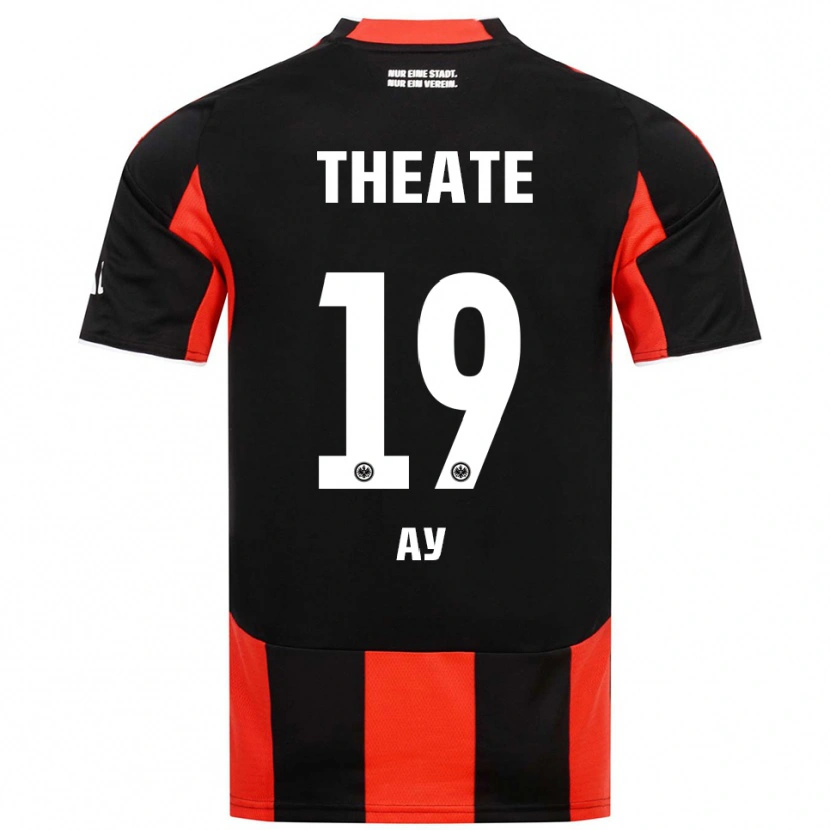 Danxen Men Pusat Ay #19 Black Red Home Jersey 2025/26 T-Shirt