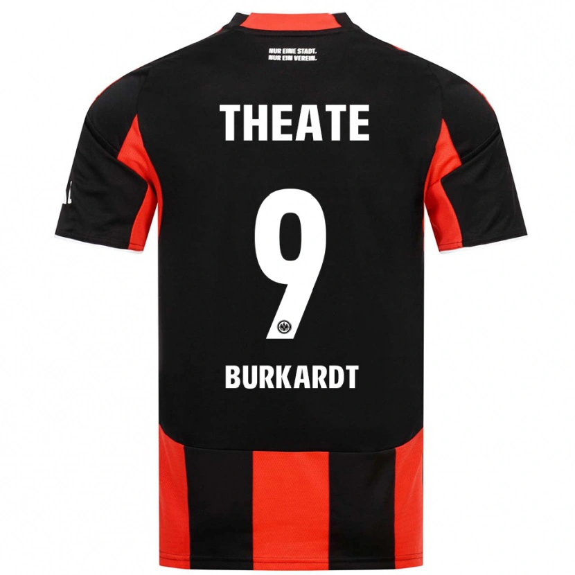 Danxen Men Jonathan Burkardt #9 Black Red Home Jersey 2025/26 T-Shirt