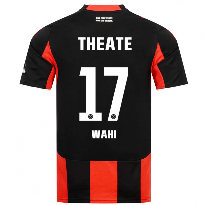 Danxen Men Elye Wahi #17 Black Red Home Jersey 2025/26 T-Shirt