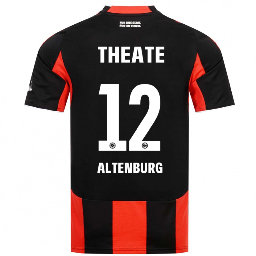 Danxen Men Lina Altenburg #12 Black Red Home Jersey 2025/26 T-Shirt