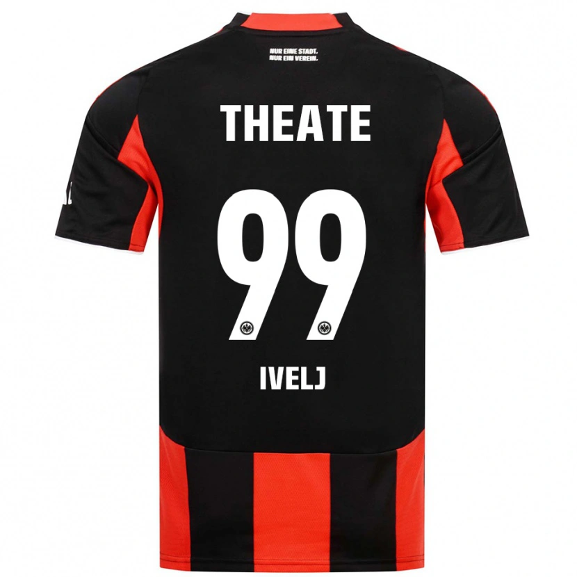 Danxen Men Noemi Ivelj #99 Black Red Home Jersey 2025/26 T-Shirt