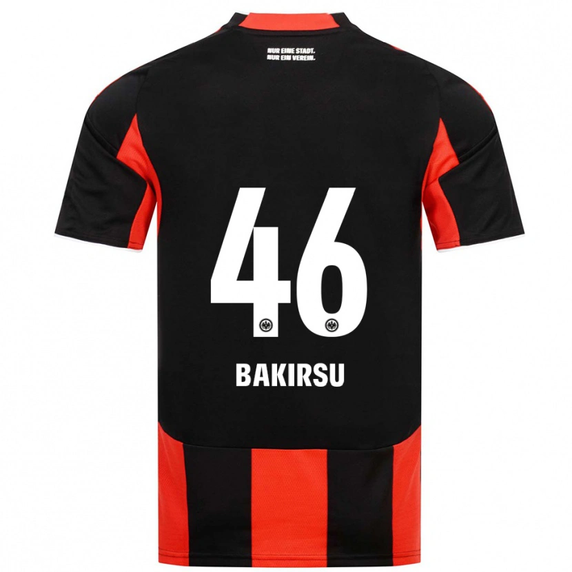 Danxen Men Hüseyin Bakirsu #46 Black Red Home Jersey 2025/26 T-Shirt